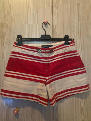 Ralph Lauren Women’s Shorts size XXS used, white and red