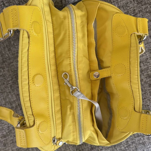 Nike Monika Club vintage hand bag used, yellow