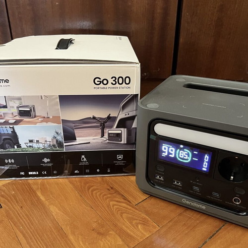 Gendome Go 300 portable power station with app