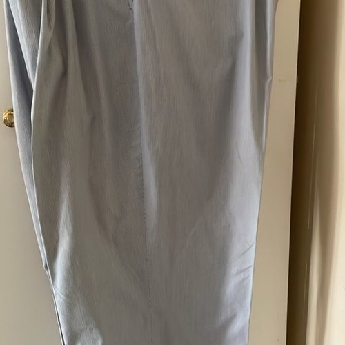 Men's pants new, summer, light blue with white stripe, size XXL
