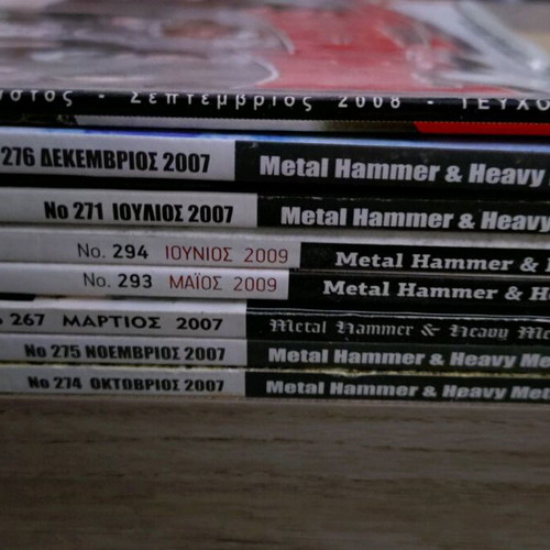 Metal Hammer & Heavy Metal magazines like new with RockHard issue