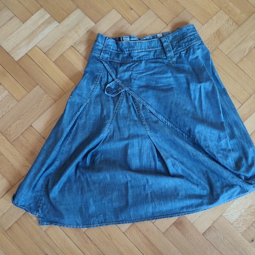 Jean skirt
