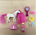  PLAYMOBIL 6166 Πριγκίπισσα Ροζαλία με Άλογο