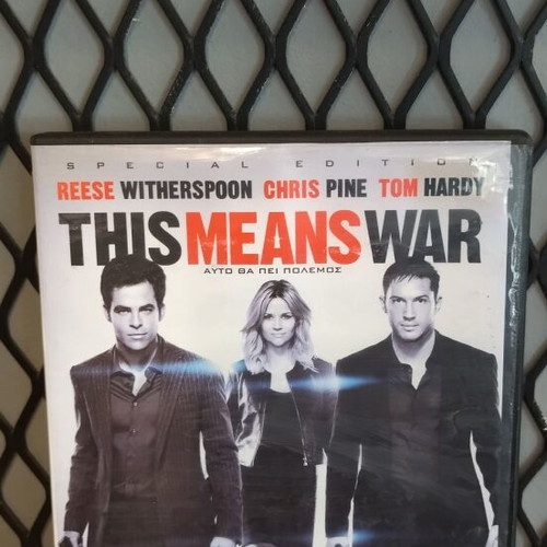 This Means War DVD like new with subtitles, romantic comedy