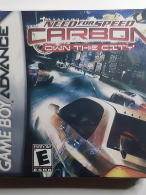 Need For Speed Carbon Nintendo Game Boy Advance new