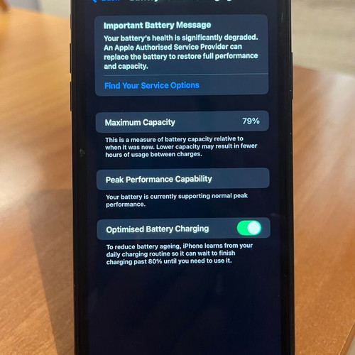 Apple iPhone XR 64GB Black, 79% Battery, good condition