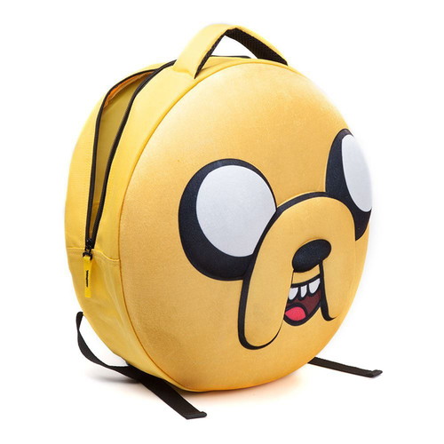 Adventure Time Jake backpack new with 3D fuzzy front