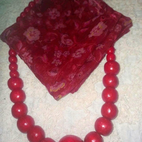 Artesiana Mexicana ethnic necklace and scarf new