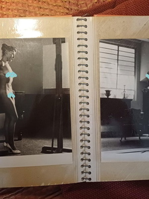 Artistic nude 1960s like new, vintage album with 20 photos