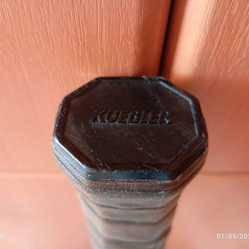 Kuebler plus 30 all round graphite tennis racket used, 1980s