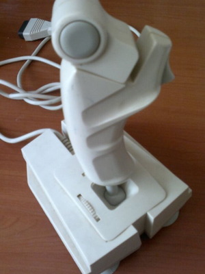 Joystick Retro Vintage μεταχειρισμένο, συμβατό με IBM XT/AT για δεξιόχειρα ή αριστερόχειρα