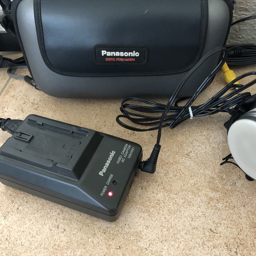 Panasonic NV-DS 12 Digital Camcorder like new with wide lens and accessories