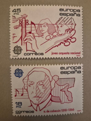 Ισπανία 1985 Europa σετ 2 γραμματόσημα