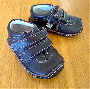 Δερμάτινα παπούτσια ερπυσμού για μωρό αγόρι