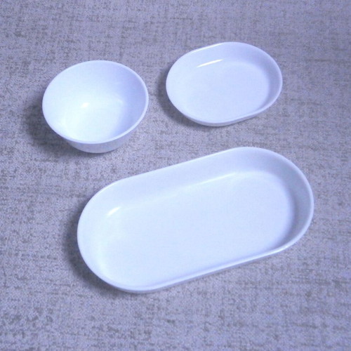 Baby training set feeding PIGEON Japan plastic new with box