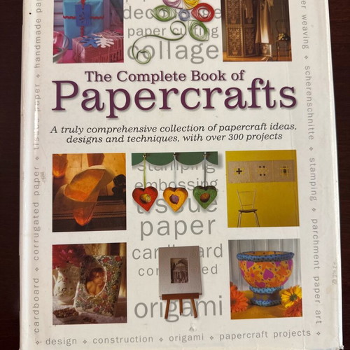 The Complete Book of Papercrafts used, 512 pages