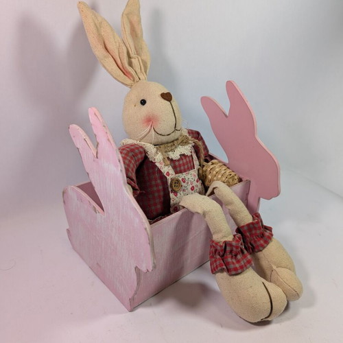 Easter decorative basket used 20x30x18cm