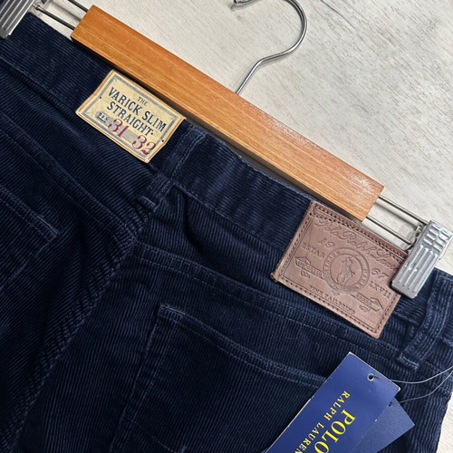 Polo Ralph Lauren The Varick slim straight мъжки джинси нови, тъмносини