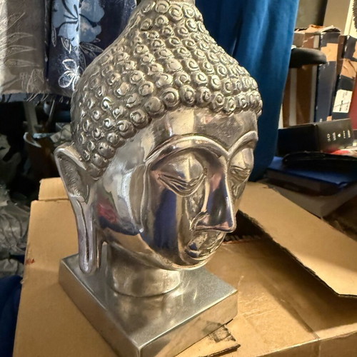 Buddha bust like new heavy construction