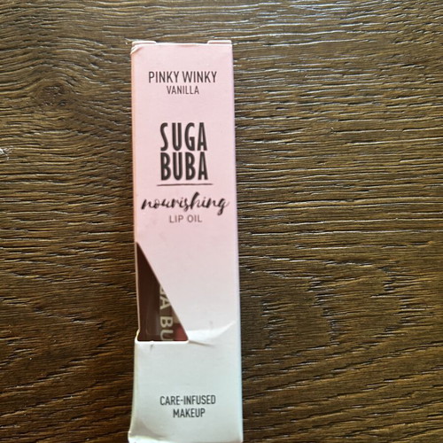 Suga Buba Nourishing Lip Oil vanilla flavor new