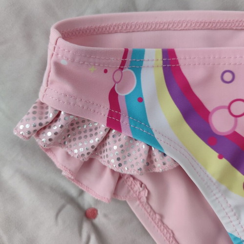 Peppa Pig swimsuit for girl like new, size 116 cm, white and pink