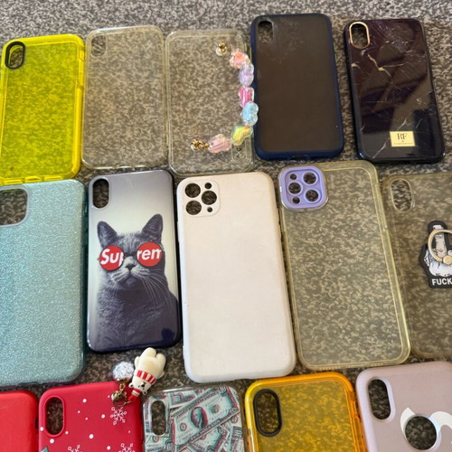 iPhone Samsung mobile phone cases like new, pack of 20