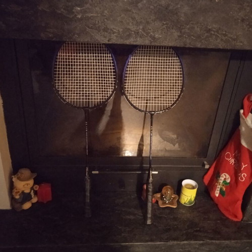 Badminton rackets new with case
