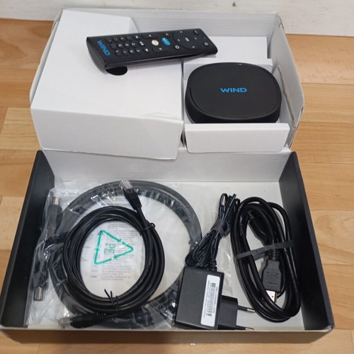 Wind Android TV Box used, good working condition
