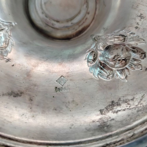 Metal bowl fruit bowl used with Bavaria mark