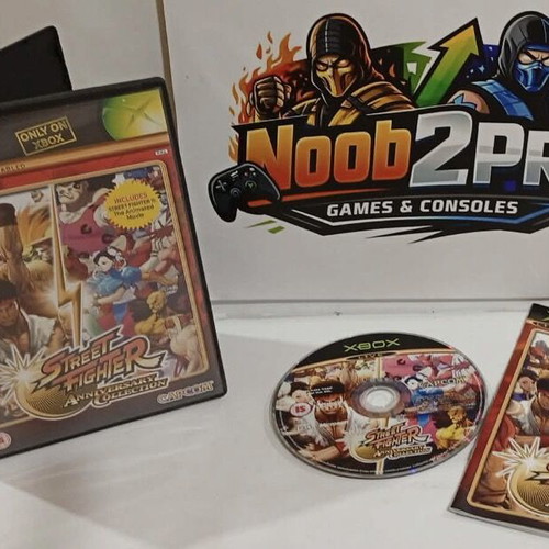 Street Fighter Anniversary Collection Xbox Original game used