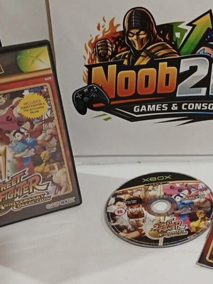 Street Fighter Anniversary Collection Xbox Original game used