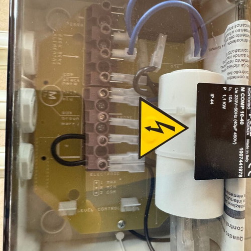 Calpeda 220V electrical panel new
