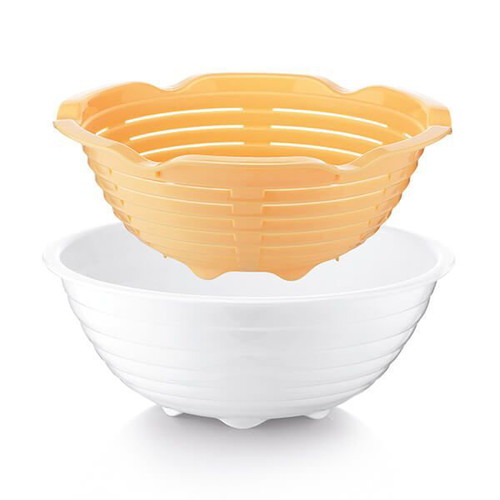 Tescoma Della Casa Proofing Bowl new, 1.5L, perforated plastic