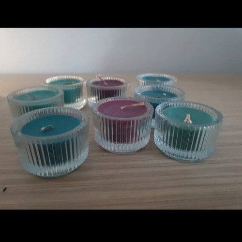 Candles used, set of 8