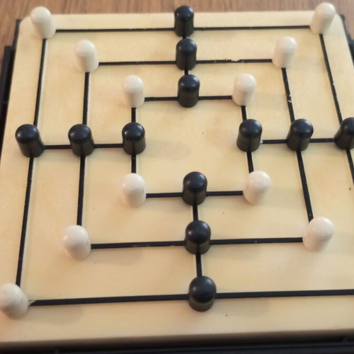 Odysseia pocket board game Nine Men's Morris