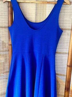 Divided H&M blue dress size 38 like new