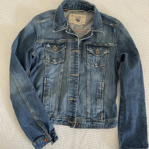 Zara denim jacket like new