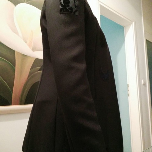 Moschino women's jacket used, black, size M