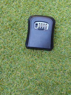Wall-mounted security key box