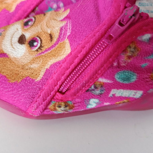Paw Patrol Skye Pink Slippers Size 23 Like New