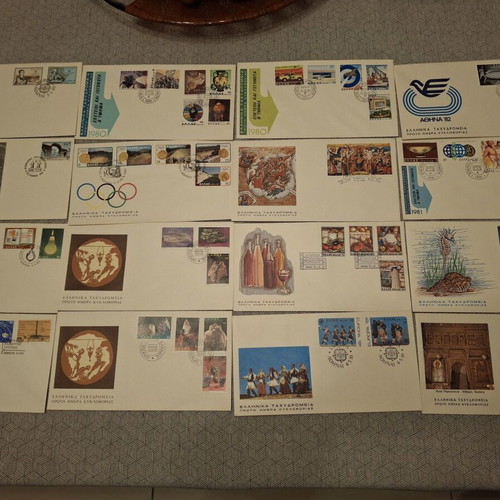 203 ΦΠΗΚ stamp collection like new, 1960-1989