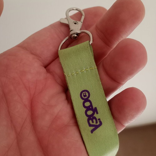 Lanyard used, Vivlioskoli 2023 Kalamaria Municipality souvenir