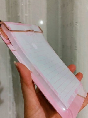Notebook with hanger new for wall