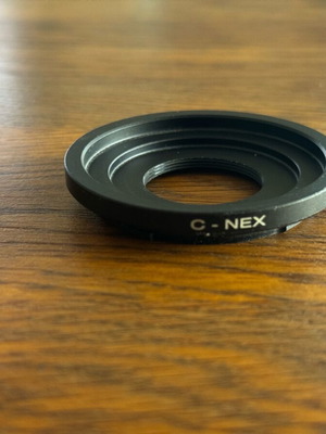 Αντάπτορας φακού C-mount σε Sony E-mount σαν καινούργιος