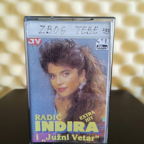 Indira Radic i Juzni Vetar cassette tape used