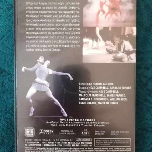 The Company Original Motion Picture Soundtrack and DVD like new, classical