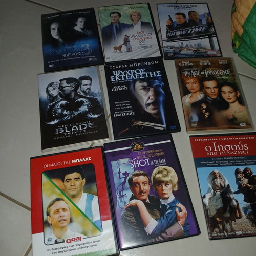 DVD collection used, pack of 60 with subtitles
