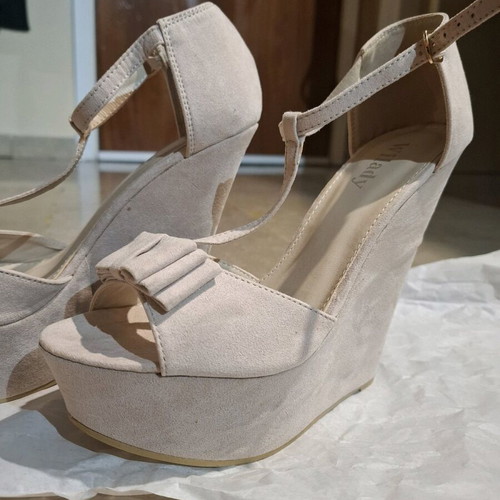 Beige Platforms