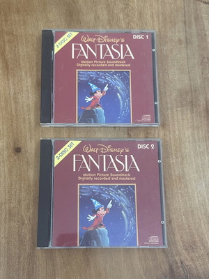 Disney Fantasia Motion Picture Soundtrack 2 CD set used