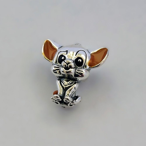 Simba Lion King charm in S925 silver with enamel new